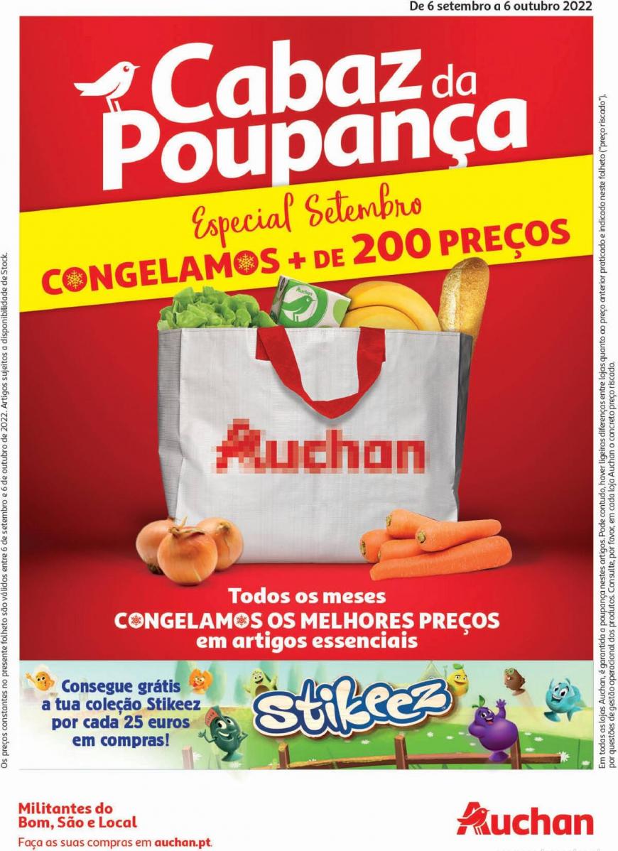 Folheto Auchan Cabaz da Poupança