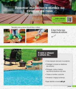 Folheto Aki Decorar e desfrutar do jardim - 6 de Abril a 2 de Outubro pág. 63
