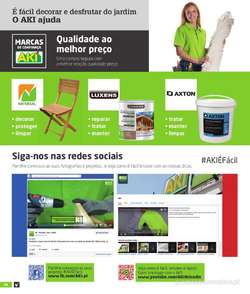 Folheto Aki Decorar e desfrutar do jardim - 6 de Abril a 2 de Outubro pág. 74