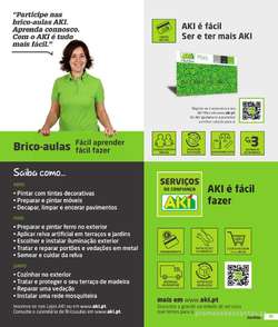 Folheto Aki Decorar e desfrutar do jardim - 6 de Abril a 2 de Outubro pág. 75